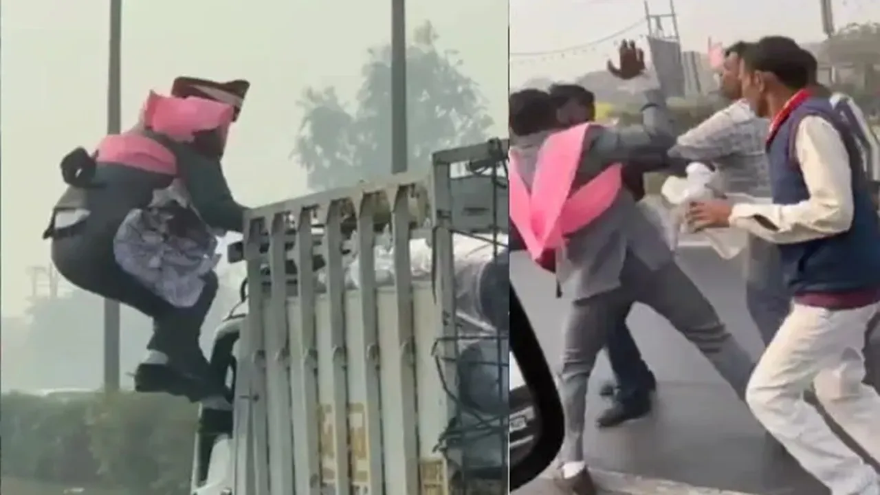 स्पाइडरमैन है या दूल्हा! पिकअप चालक ने माला से चुराई नोट, तो दूल्हे ने उठाया खतरनाक कदम, वीडियो देख नहीं रोक पाएंगे हंसी