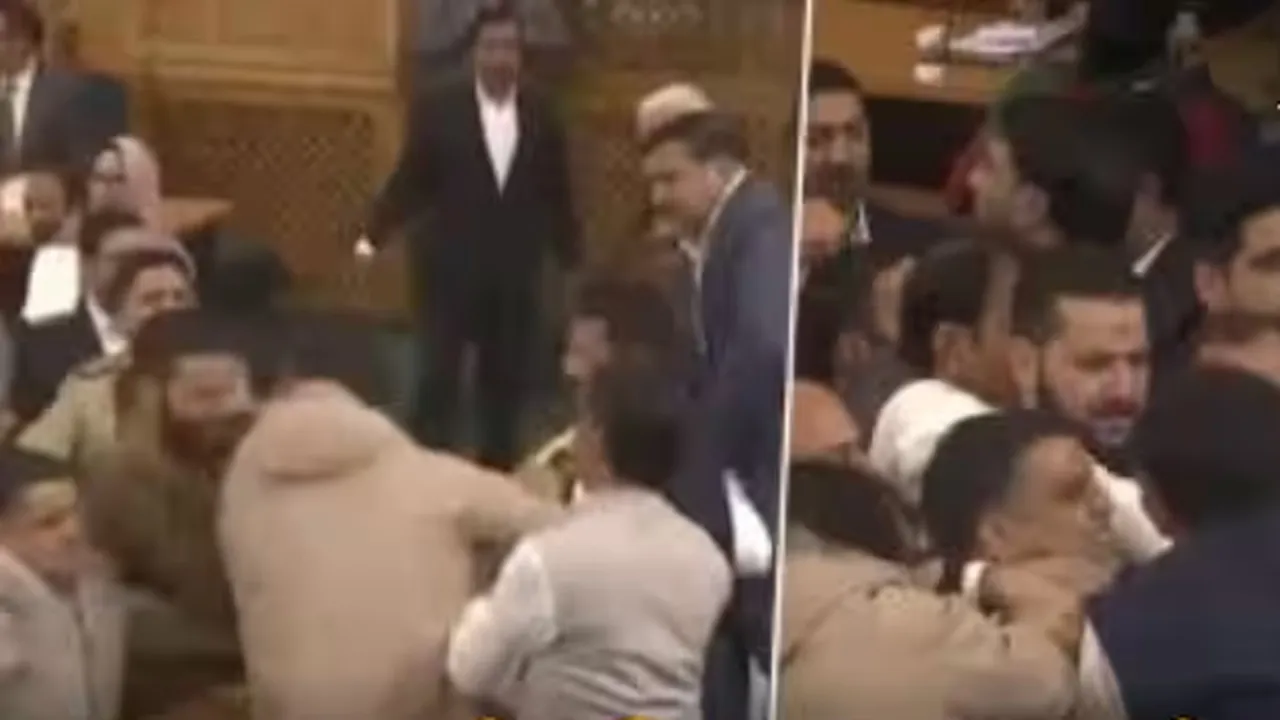 Article 370 पर जम्मू कश्मीर विधानसभा में हंगामा, कार्यवाही कुछ देर के लिए स्थगित 