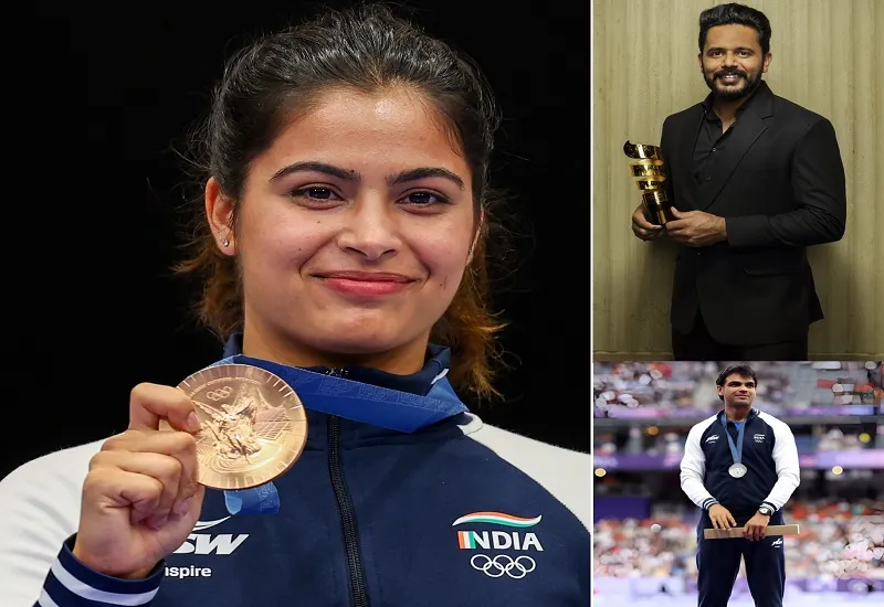  Indian Sports Honours 2024 : मनु भाकर-नीरज चोपड़ा और हरमनप्रीत सिंह सहित इन खिलाड़ियों को भारतीय खेल सम्मान से किया गया सम्मानित 