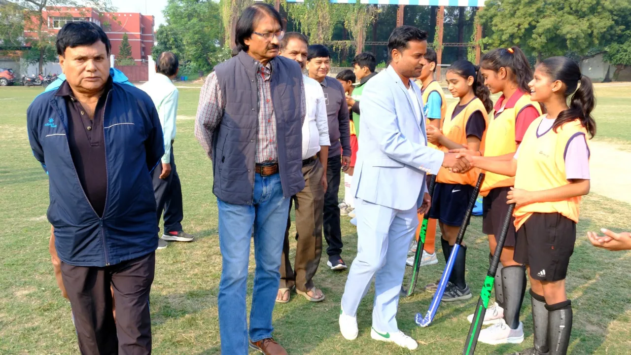 हॉकी प्रतियोगिता: अब्दुल रहमान की हैट्रिक से स्पोर्ट्स कॉलेज का जीत से आगाज