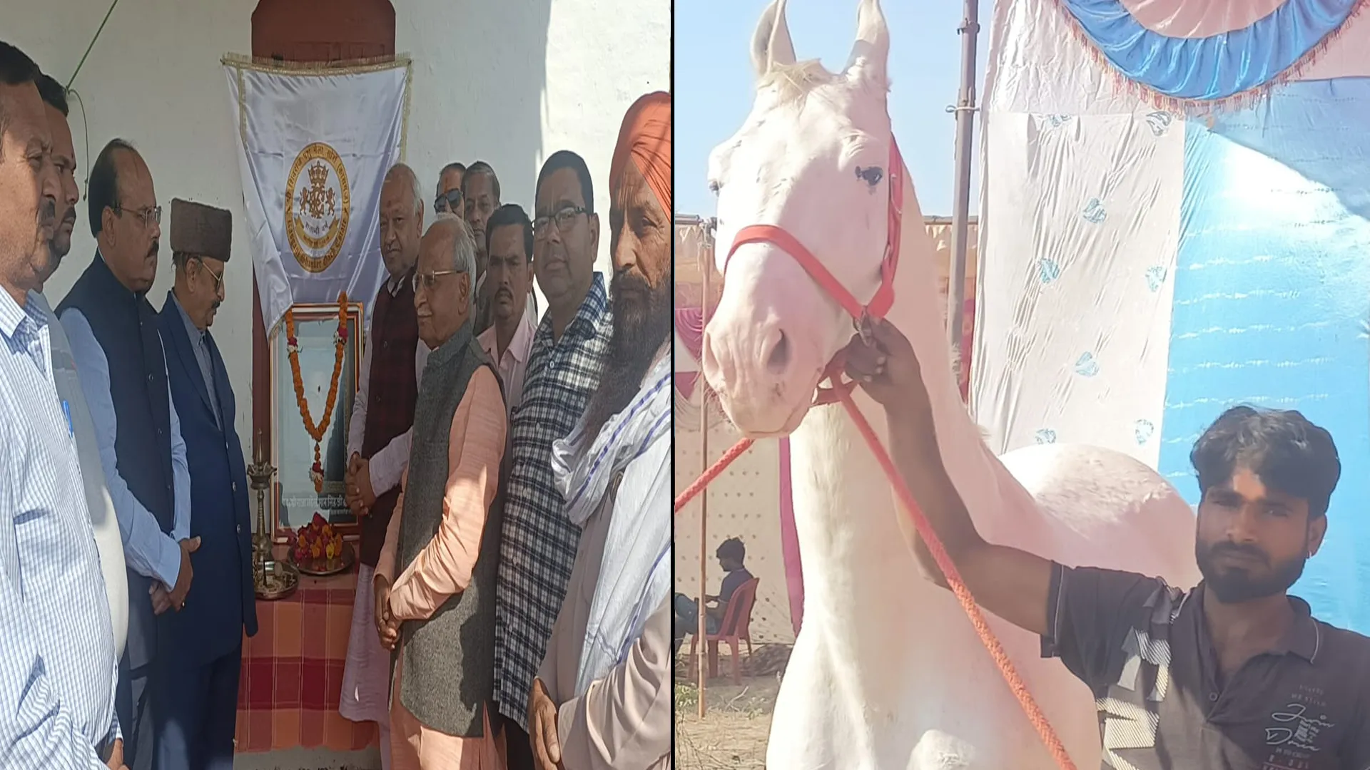 कासगंज: ध्वजा रोहण के साथ शुरू हुआ 105 वर्ष पुराना शिवराज पशु मेला