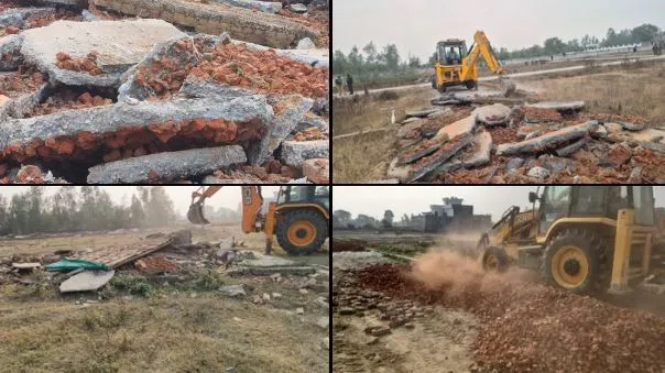 बरेली में गरजा बुलडोजर! BDA ने 5 अवैध कॉलोनी को किया ध्वस्त, मची खलबली