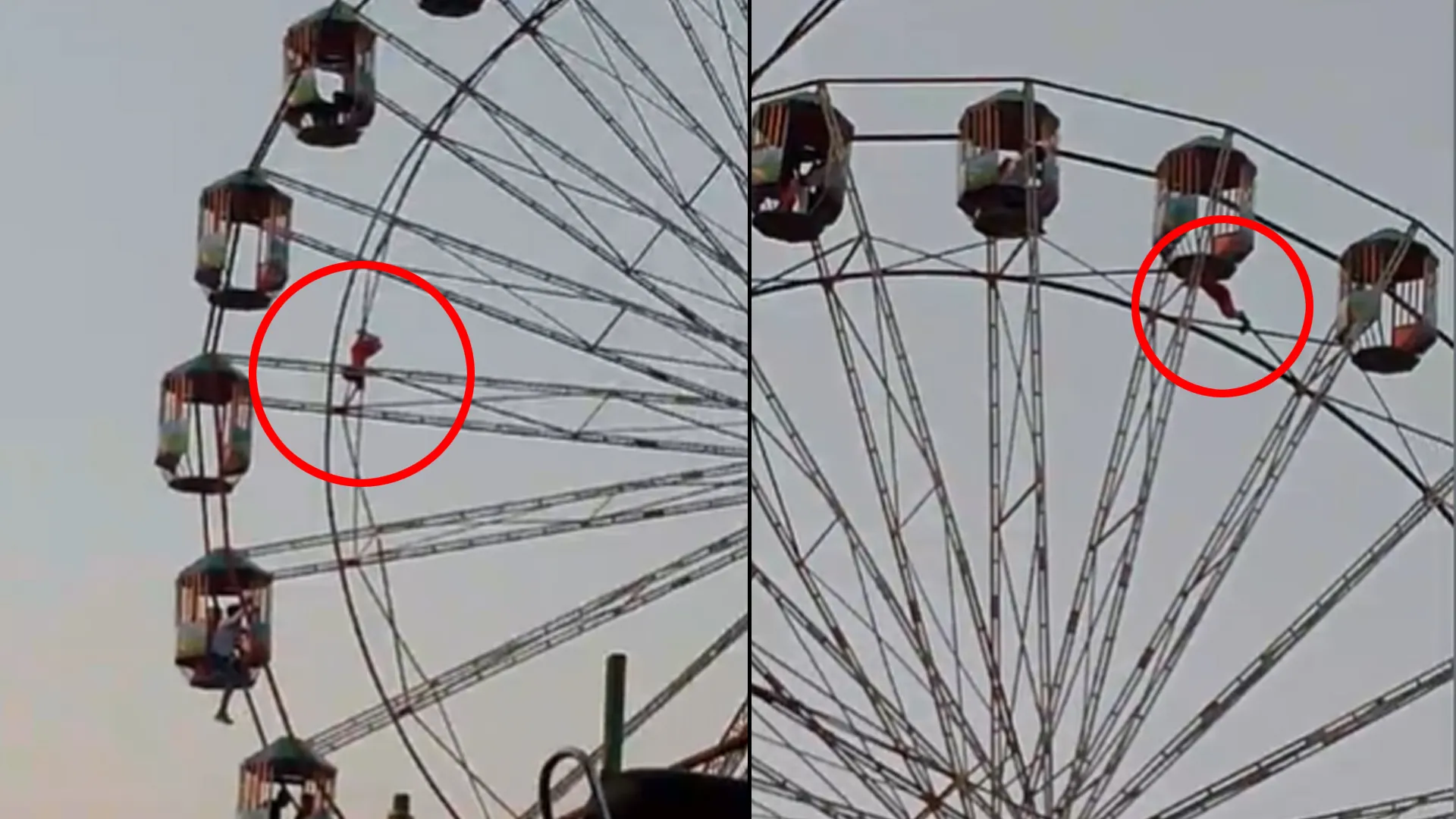 लखीमपुर खीरी : झूले से खिसककर लोहे के एंगल पर अटकी किशोरी, बड़ा हादसा टला