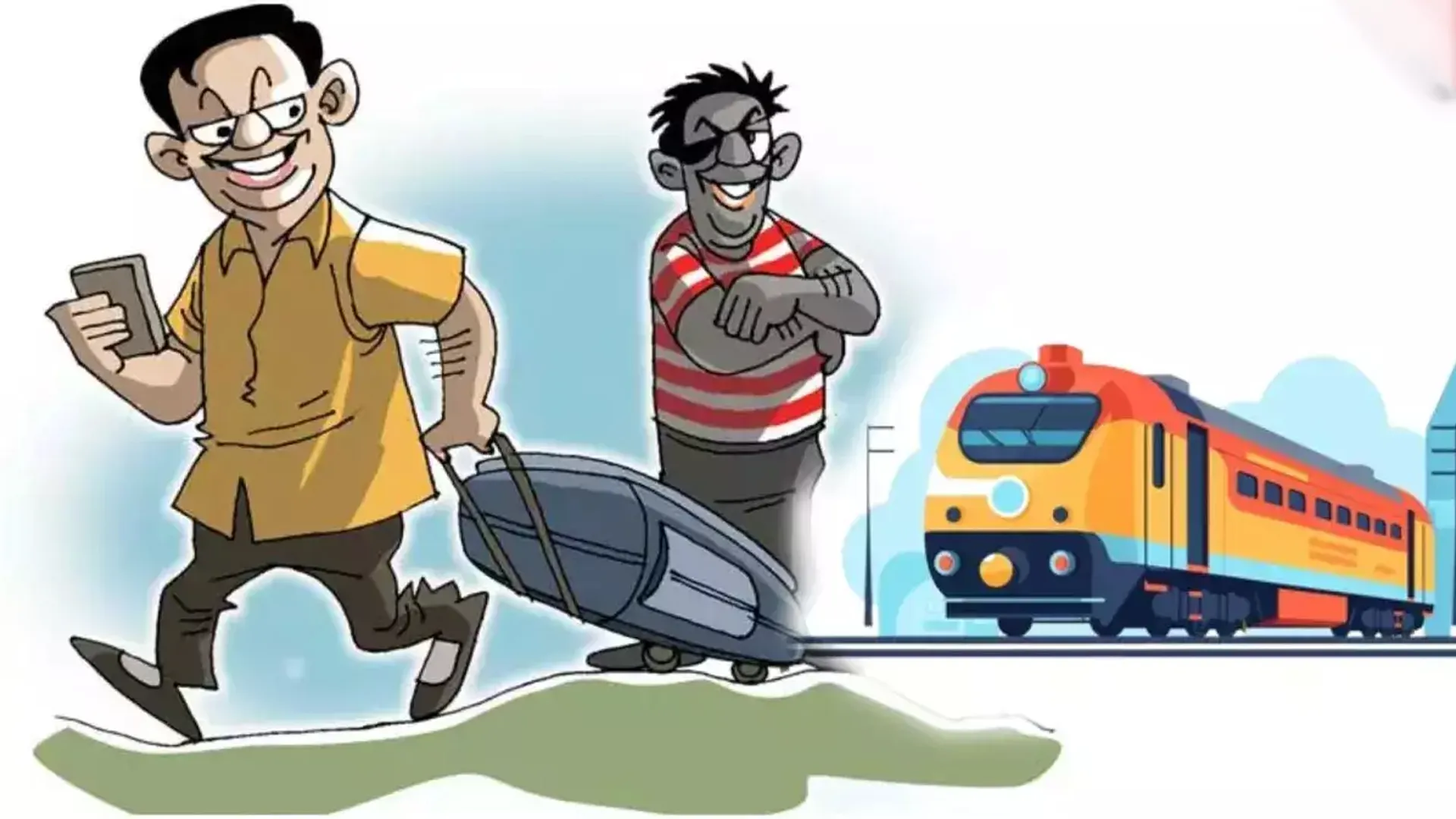 शाहजहांपुर : ट्रेन में मॉरीशस नागरिक का टिकट, बीजा समेत बैग चोरी