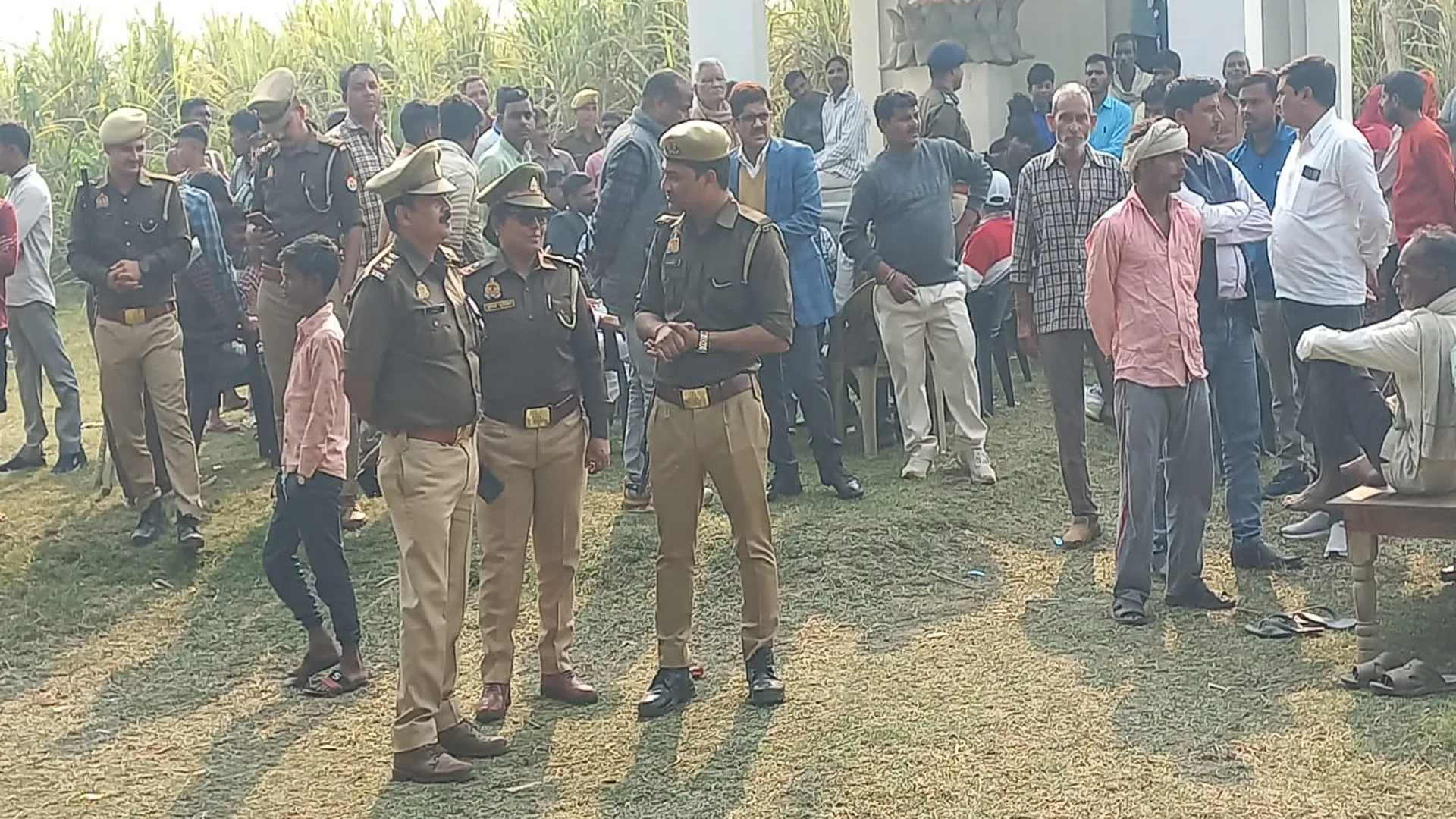 लखीमपुर खीरी: बढ़रिया में फिर माहौल खराब करने की कोशिश, दोबारा तोड़ी आंबेडकर की मूर्ति