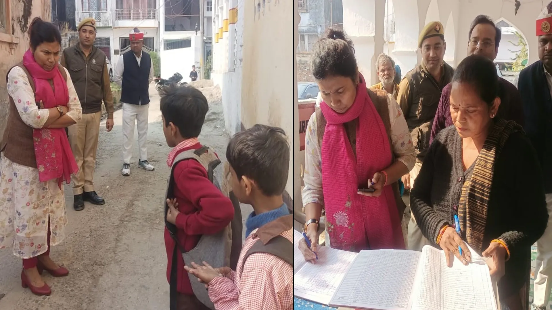 बदायूं : डीएम ने किया प्राथमिक विद्यालयों का औचक निरीक्षण