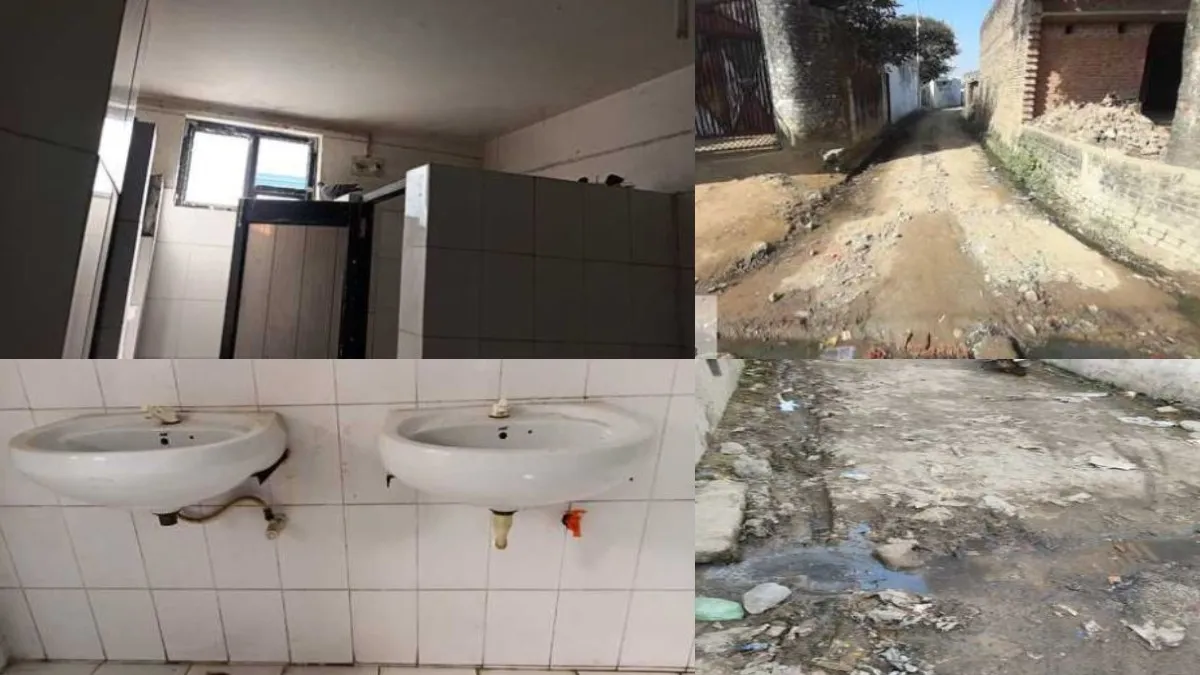 बरेली की इस कॉलोनी में शौचालय देख आंखें रह गईं फटी की फटी, न कोई दरवाजा और वॉश बेसिन...