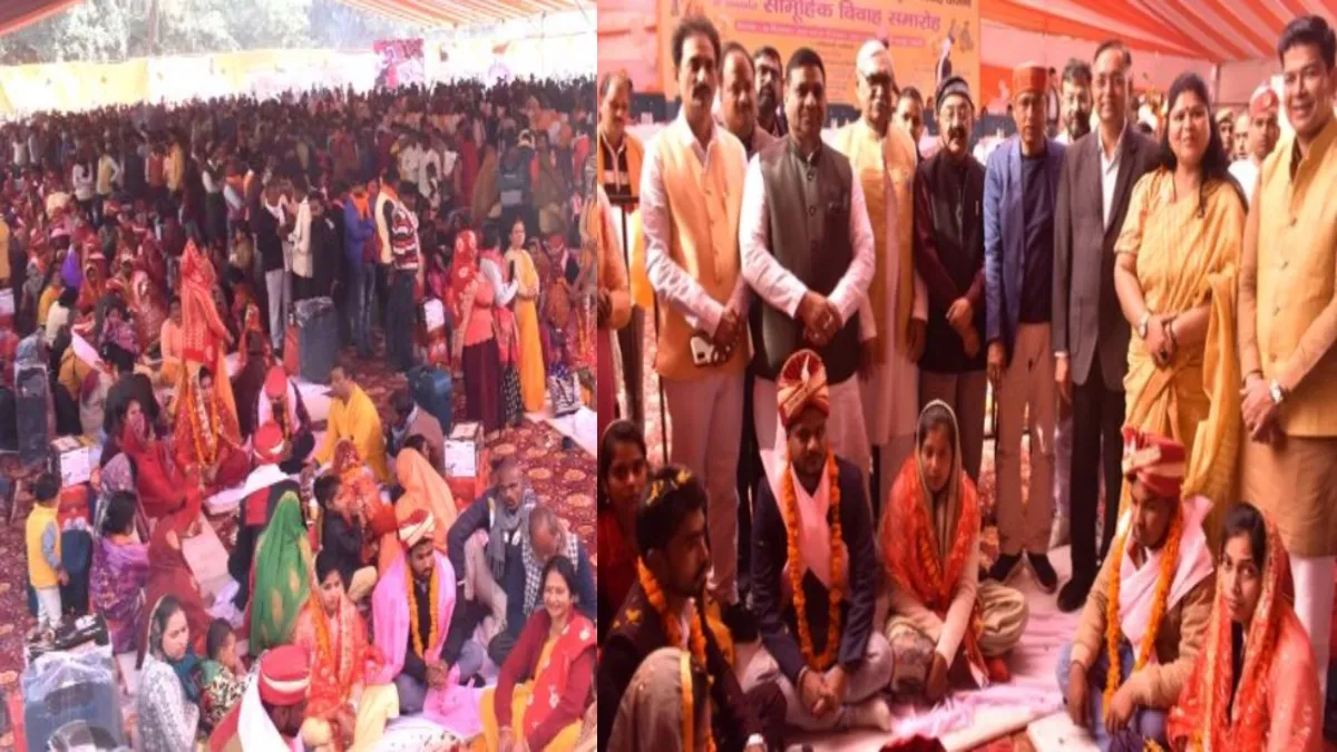 बरेली में 569 जोड़ों ने लिए सात फेरे, 127 ने कहा-निकाह कबूल है...