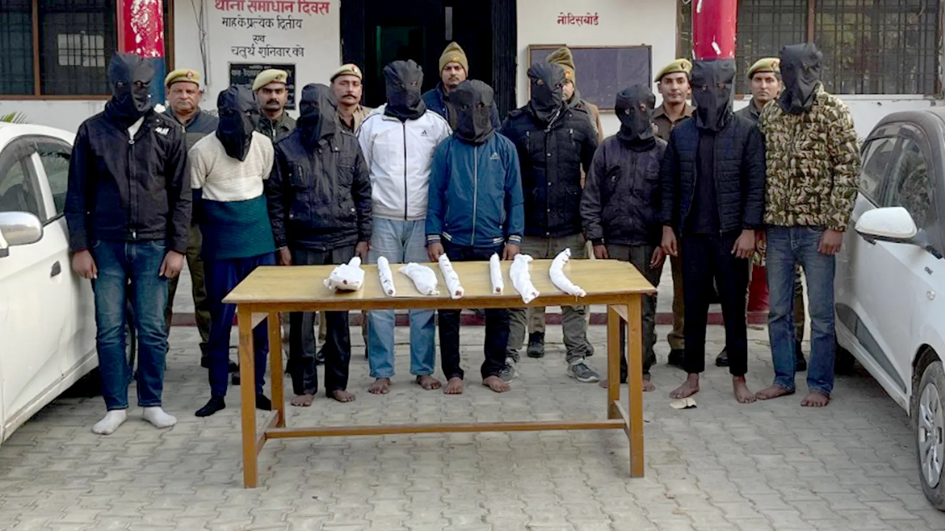 लखीमपुर खीरी: प्रेम प्रसंग में उमेश वर्मा को मौत के घाट उतारने वाले नौ गिरफ्तार