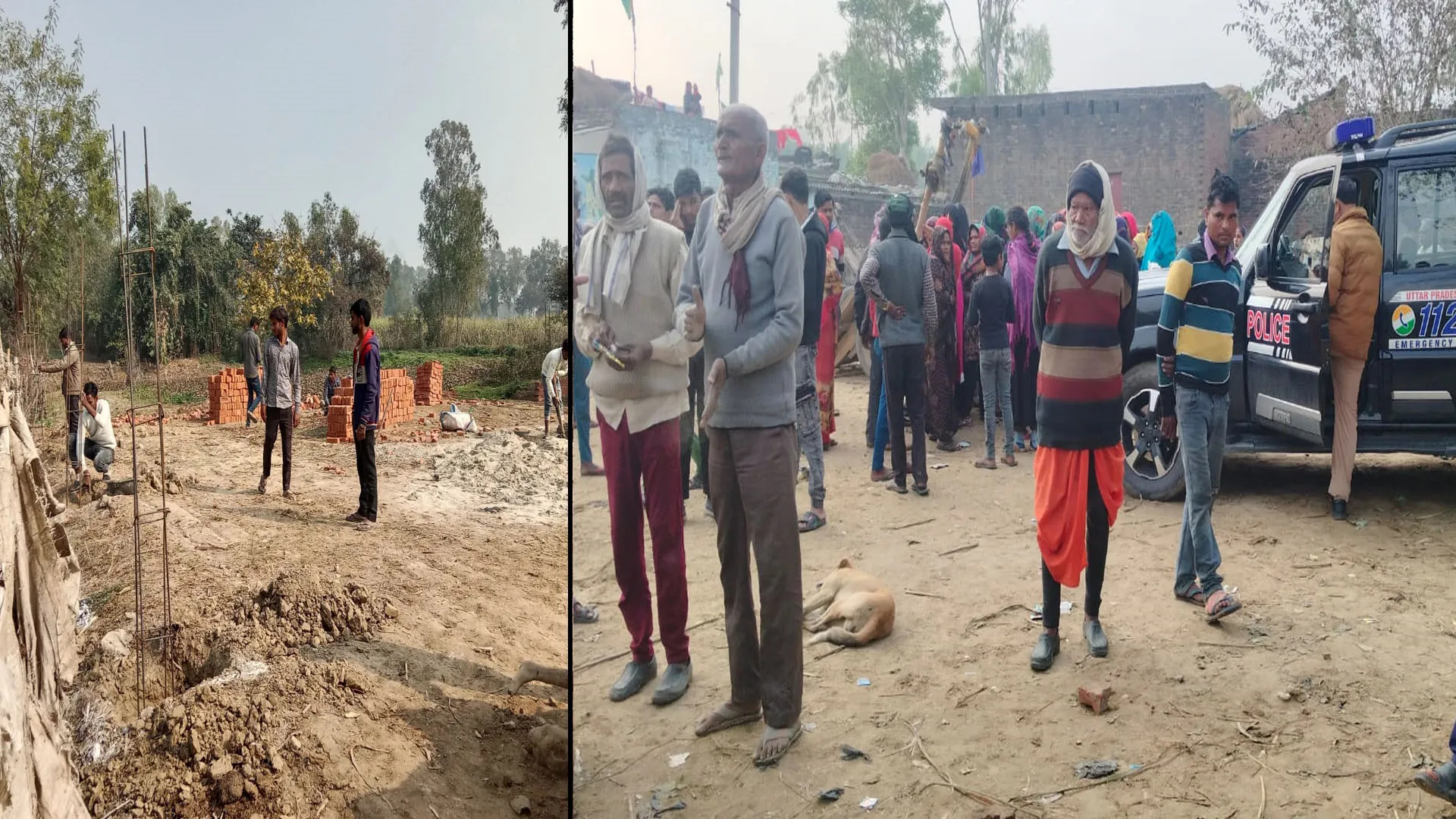 शाहजहांपुर: जमीन पर कब्जे के विरोध में प्रधानपति को किया लहूलुहान, पुलिस से भी हाथापाई