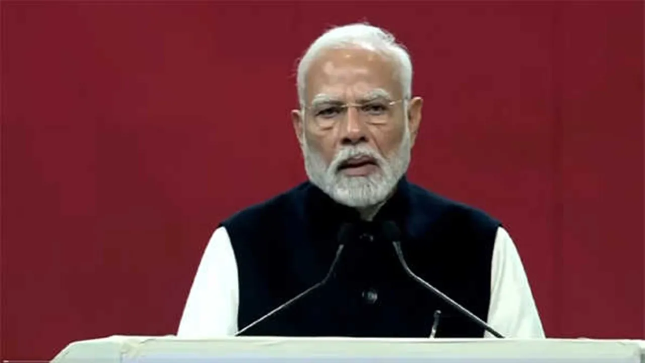  पीएम मोदी ने राइजिंग राजस्थान समिट का किया उद्घाटन, कहा- भारत का विकास हर क्षेत्र में नजर आता है