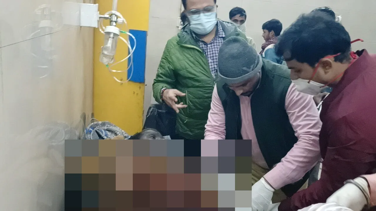 बहराइच: अलाव जलाते समय डीजल से भरी पिपिया में हुआ ब्लास्ट, चार श्रमिक झुलसे, दो की हालत गंभीर