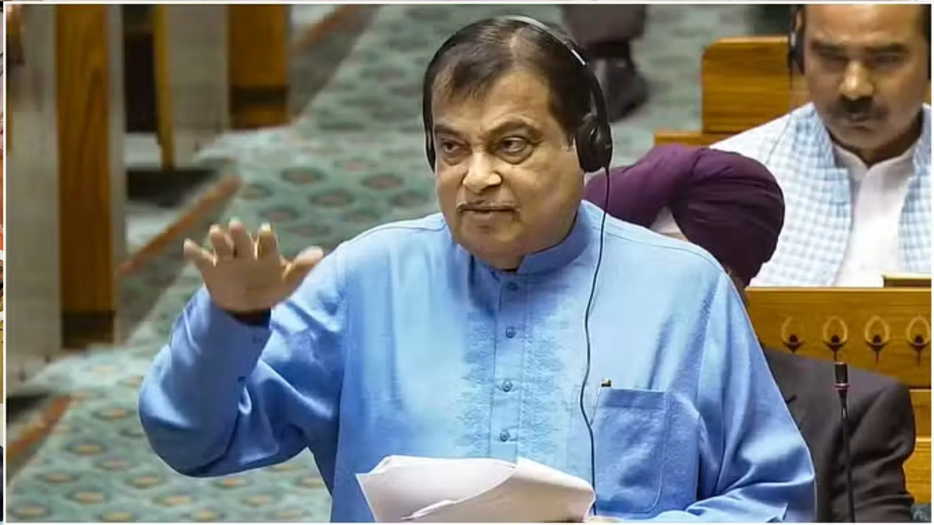 'सही काम नहीं करने वाले ठेकेदार को बुलडोजर के नीचे डलवा दूंगा', लोकसभा में बोले गडकरी 