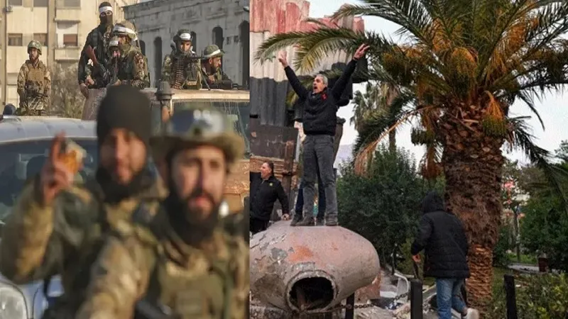 Syria War : बशर-अल असद परिवार के 50 साल के शासन का अंत, राष्ट्रपति भवन में घुसे विद्रोही, सामान लूटा