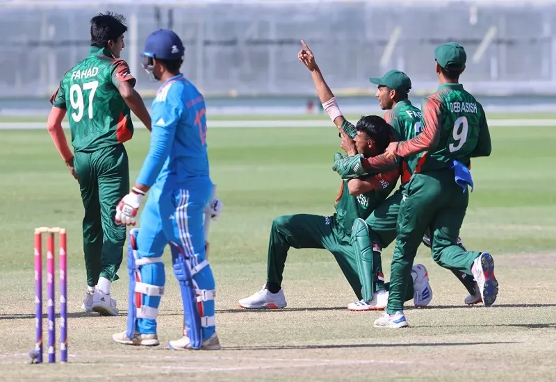 U19 Asia Cup 2024 : फाइनल में भारत 59 रनों से हारा, बांग्लादेश ने जीता अंडर-19 पुरुष एशिया कप का खिताब