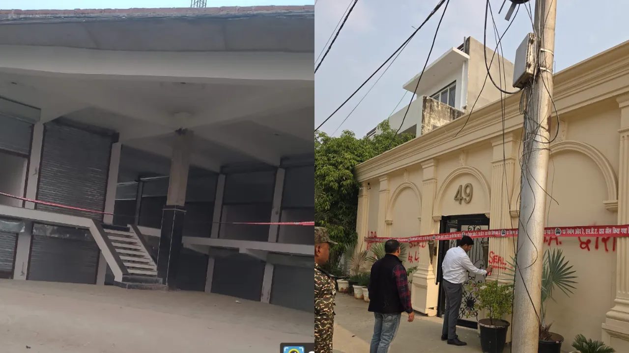 फिर हुआ LDA का एक्शनः दोबारा सील किए दो निर्माण, होगी एफआईआर