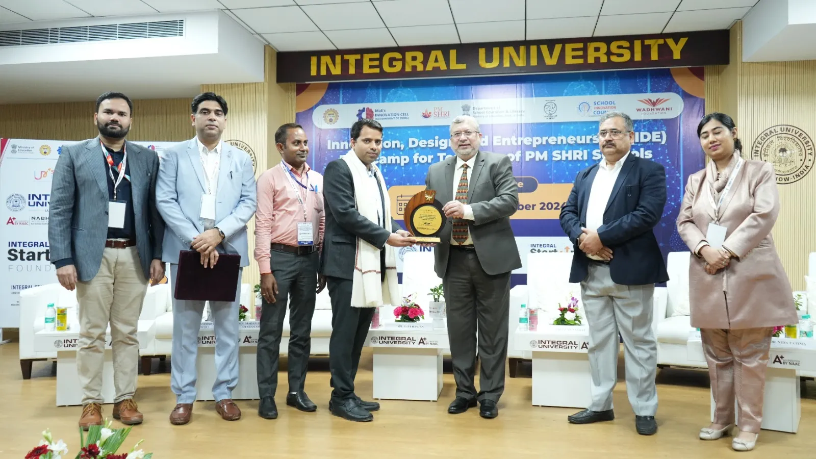 लखनऊ: Integral University में बूट कैंप की हुई शुरुआत, ISF के एंबेसडर ने अतिथियों का किया स्वागत