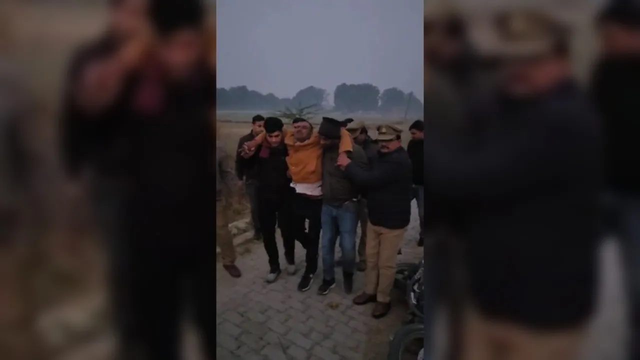  उन्नाव में पुलिस ने मुठभेड़ में पकड़ा 25 हजार का इनामी लुटेरा: पैर में लगी गोली, अंधेरे का फायदा उठाकर साथी फरार