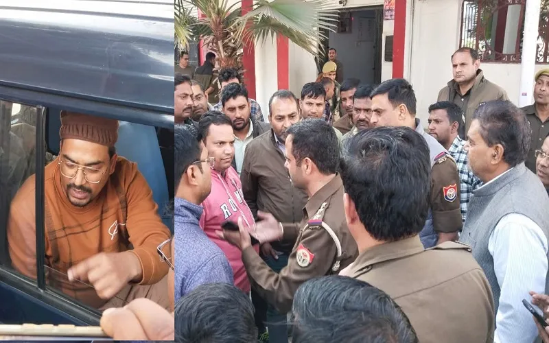 अमरोहा : एंटी करप्शन टीम ने रिश्वत लेते लेखपाल को पकड़ा, नोकझोंक