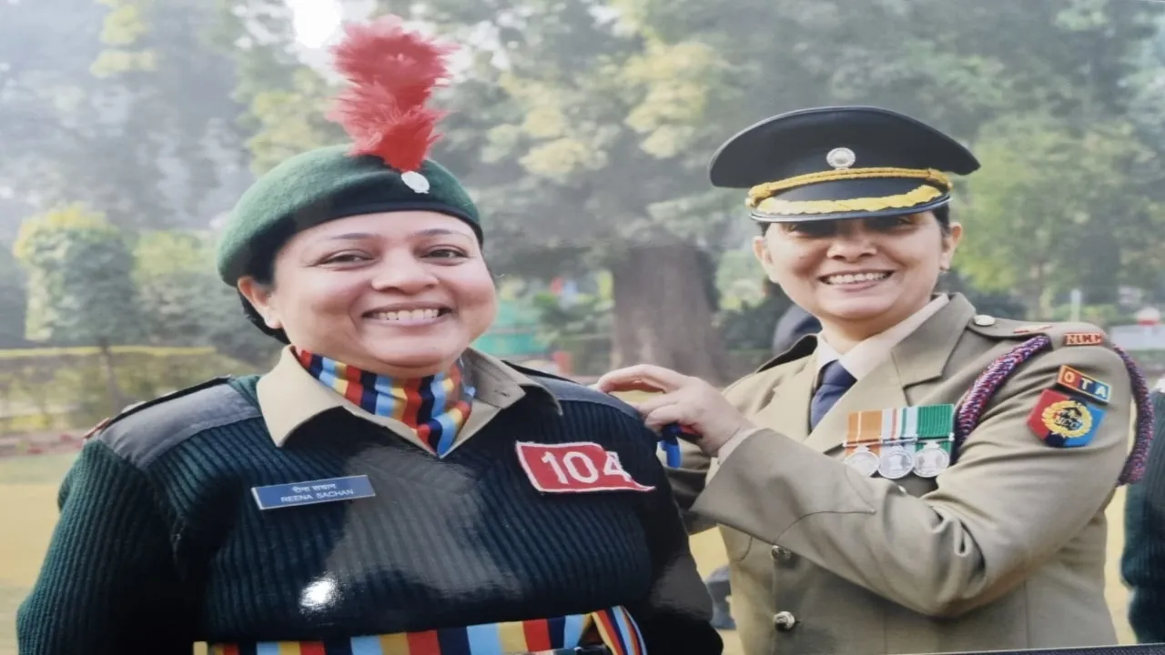 Prayagraj News : डॉ. रीना सचान ने लेफ्टिनेंट रैंक 'अल्फा ग्रेड' प्राप्त कर एमएलएनआर  का बढ़ाया गौरव 