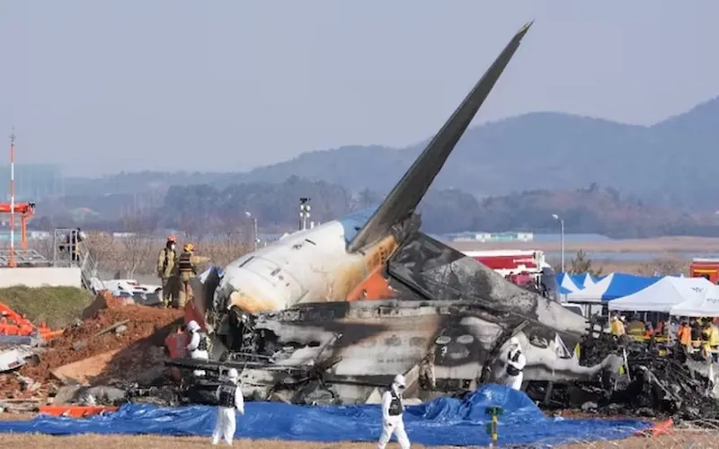 द. कोरिया में भीषण विमान हादसे के कारण का पता लगा रहे हैं अधिकारी, क्रैश में 179 लोगों की हुई मौत