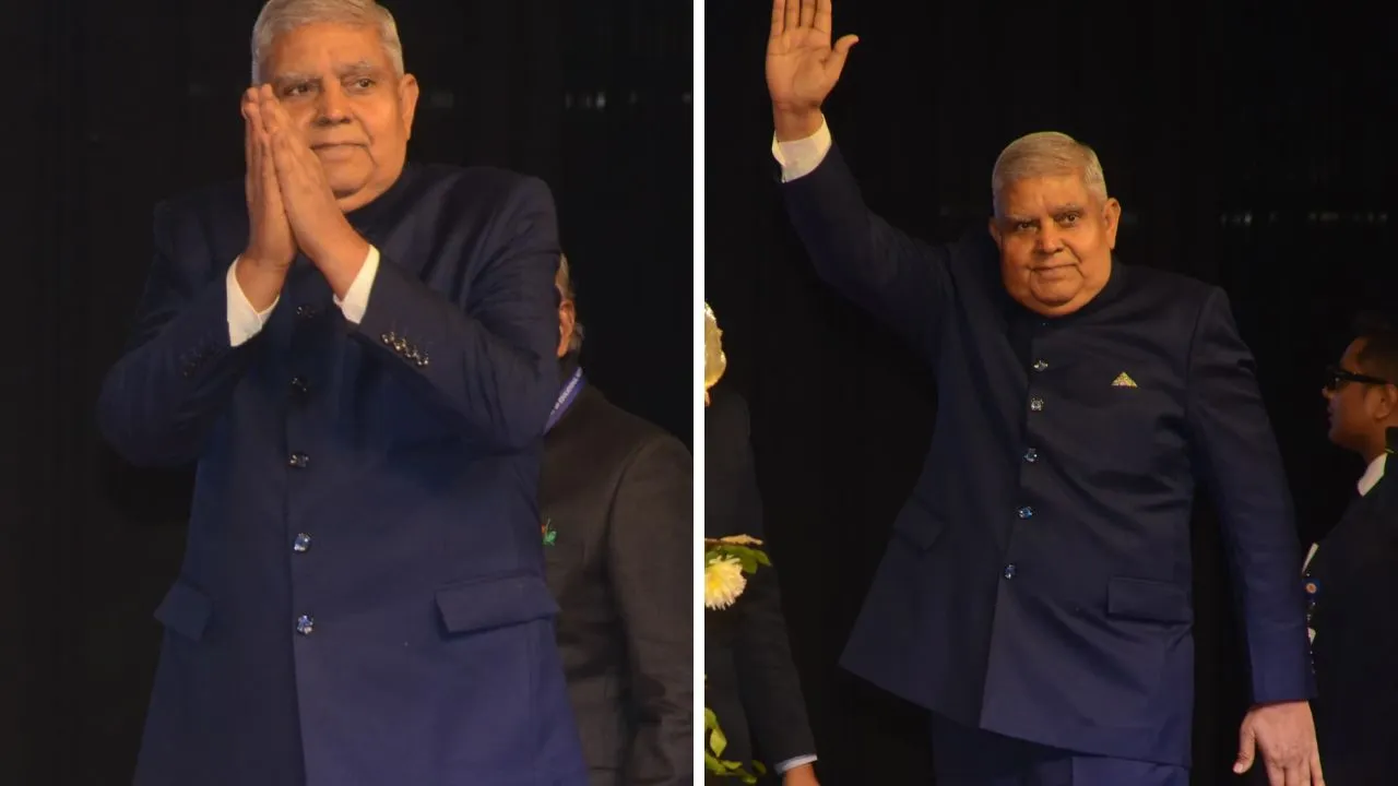 कानपुर पहुंचें उपराष्ट्रपति जगदीप धनखड़: बोले- शिक्षा से सामाजिक विकार दूर होते, बच्चों को माता-पिता का करना चाहिए सम्मान 
