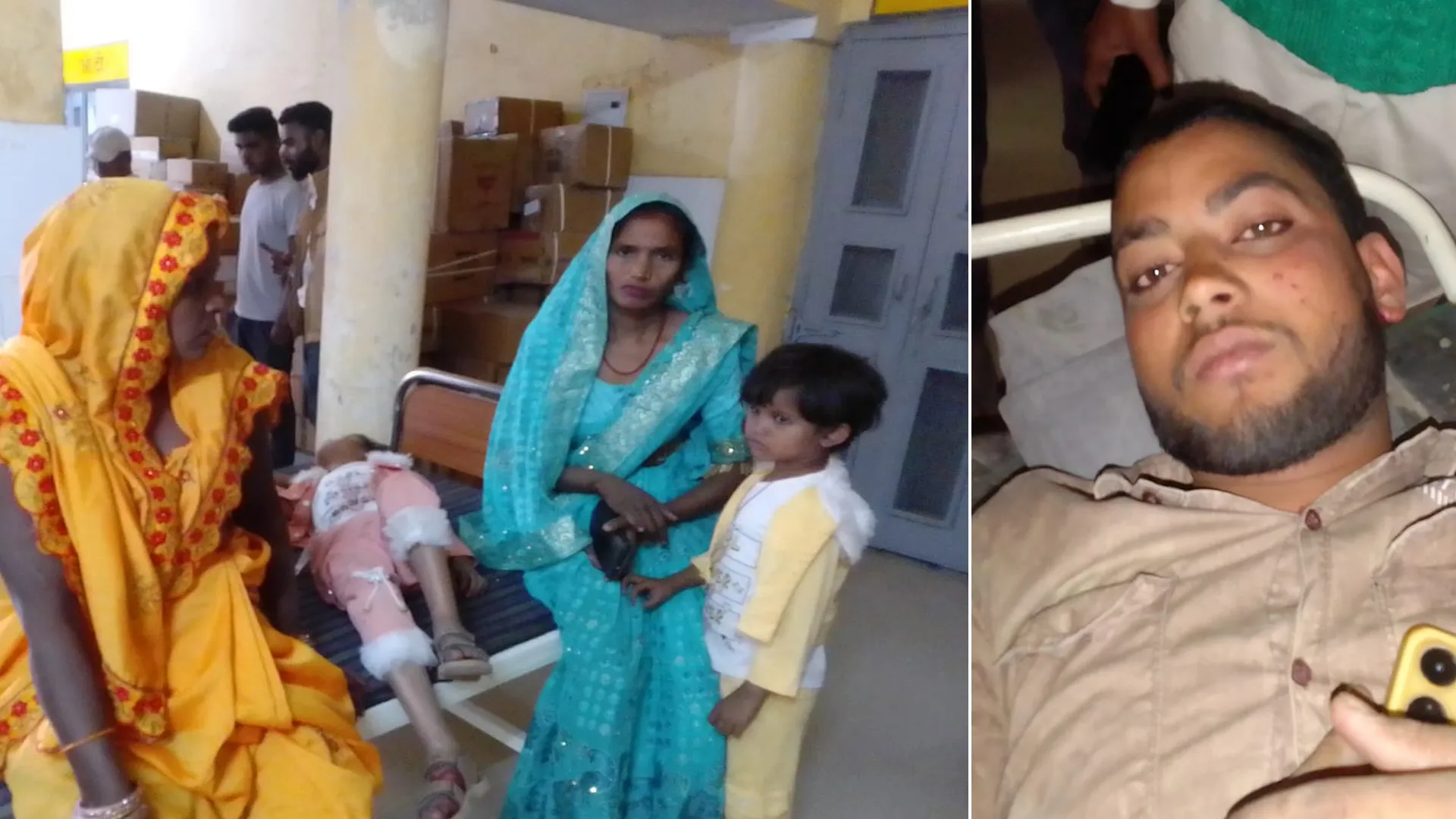 शाहजहांपुर: ट्रक को बचाने की कोशिश में पलटी ट्रैक्टर-ट्राली, मुंडन को जा रहे 15 लोग घायल