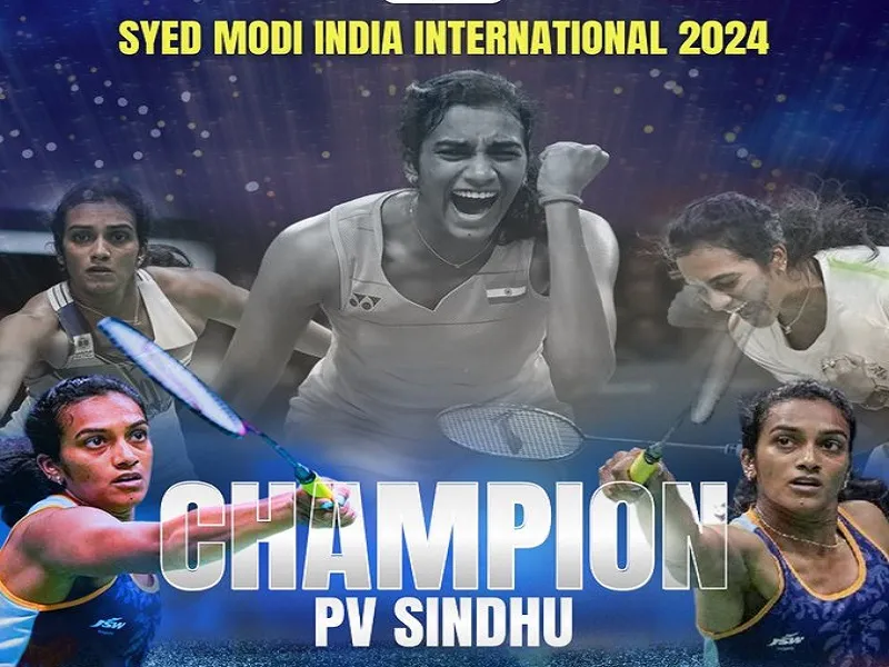 Syed Modi International 2024 : पीवी सिंधु ने जीता सैयद मोदी अंतरराष्ट्रीय बैडमिंटन का महिला एकल खिताब, फाइनल में चीन की WU Luo Yu को हराया