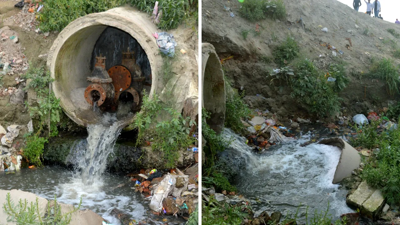 Kanpur: टैप्ड टैफ्को नाले से भी हो रहा सीवेज का रिसाव, गंगा नदी को कर रहा दूषित, परमटघाट आईपीएस में 3 मोटरें मिलीं खराब