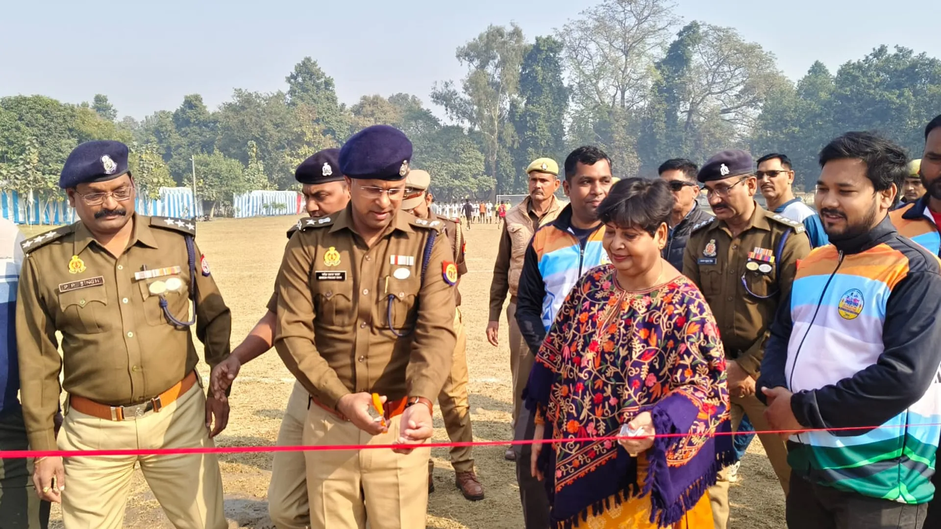 लखीमपुर खेल महोत्सव: सदर इलेवन निघासन ने 36 रन से जीता क्रिकेट प्रतियोगिता का पहला मैच