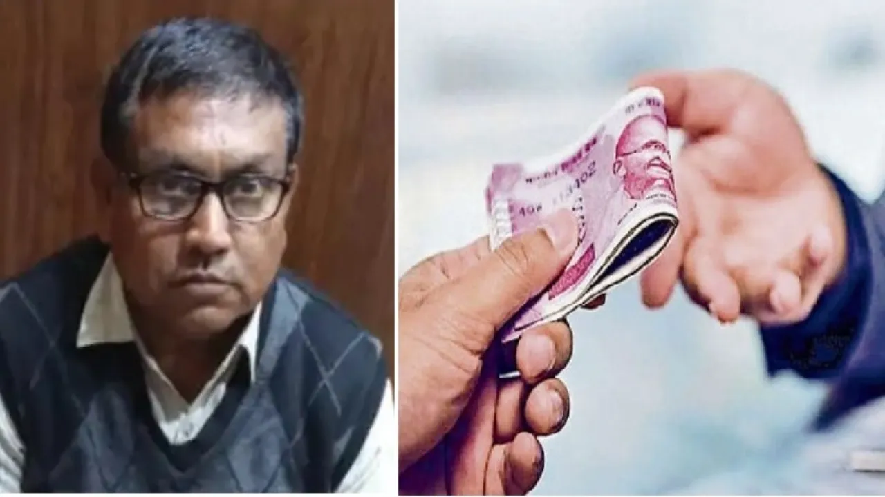 Lucknow News : एक लाख रुपये की रिश्वत लेते पकड़ा गया लेखपाल : प्लॉट की पैमाइश के लिए मांगे थे रुपये