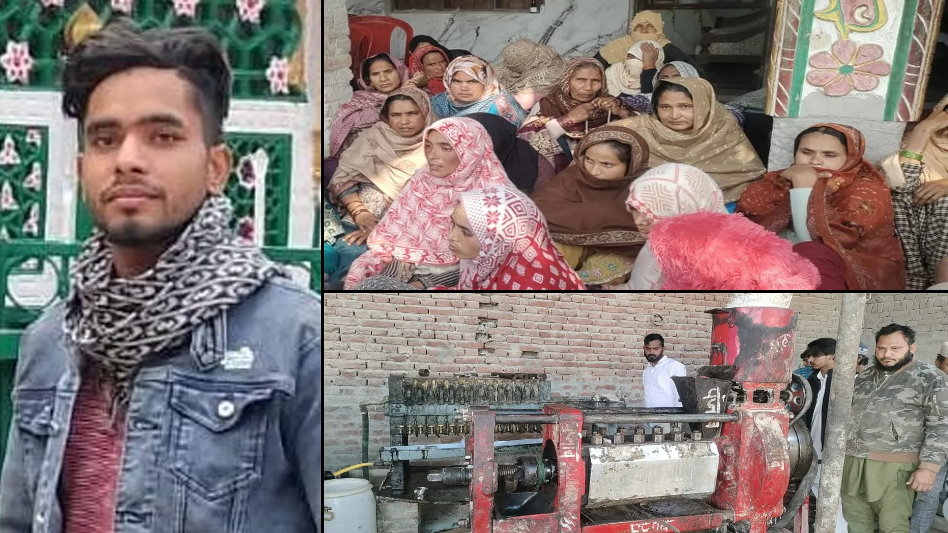 रामपुर : स्पेलर के पट्टे की चपेट में आकर युवक की मौत