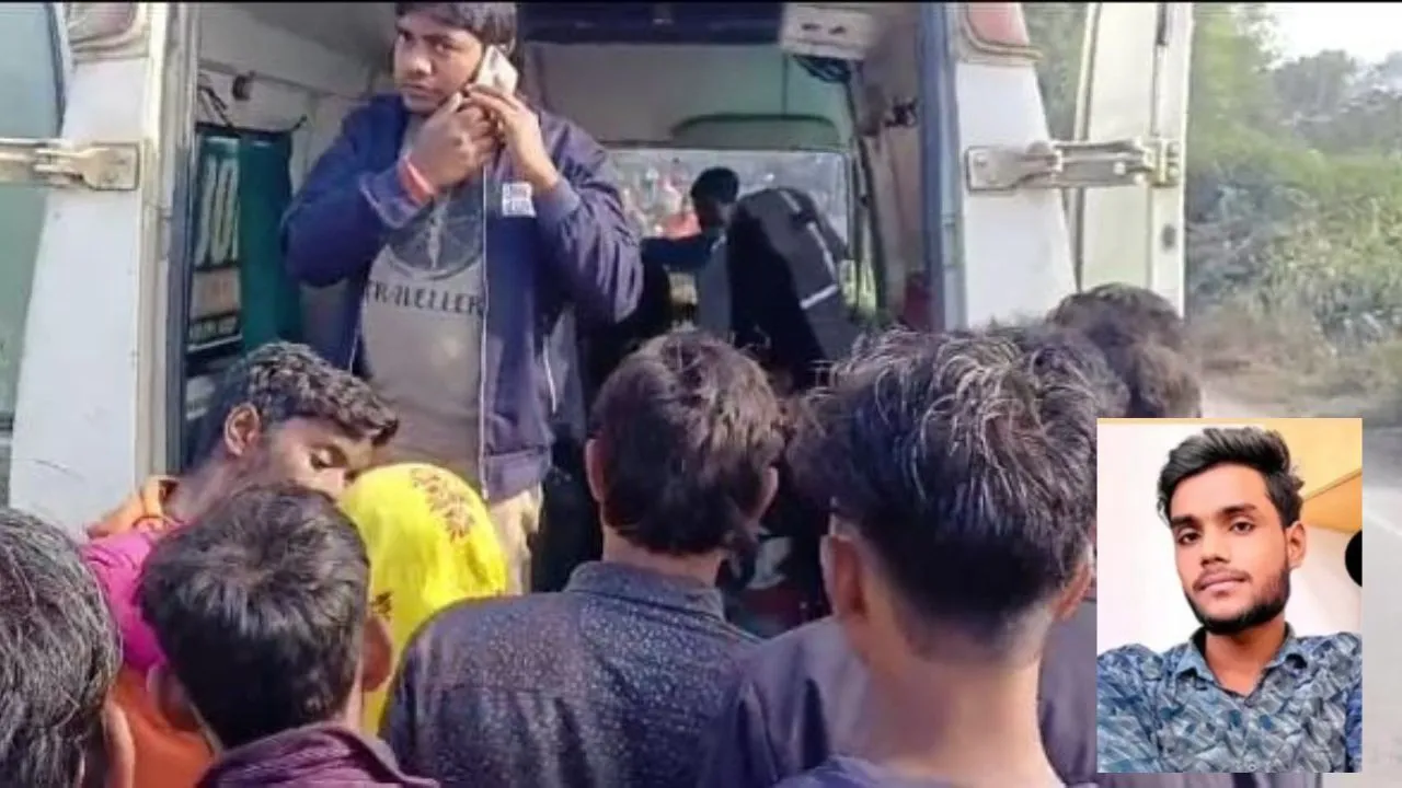 लखीमपुर खीरी: तेज रफ्तार डंपर ने बाइक को मारी टक्कर, युवक की मौत