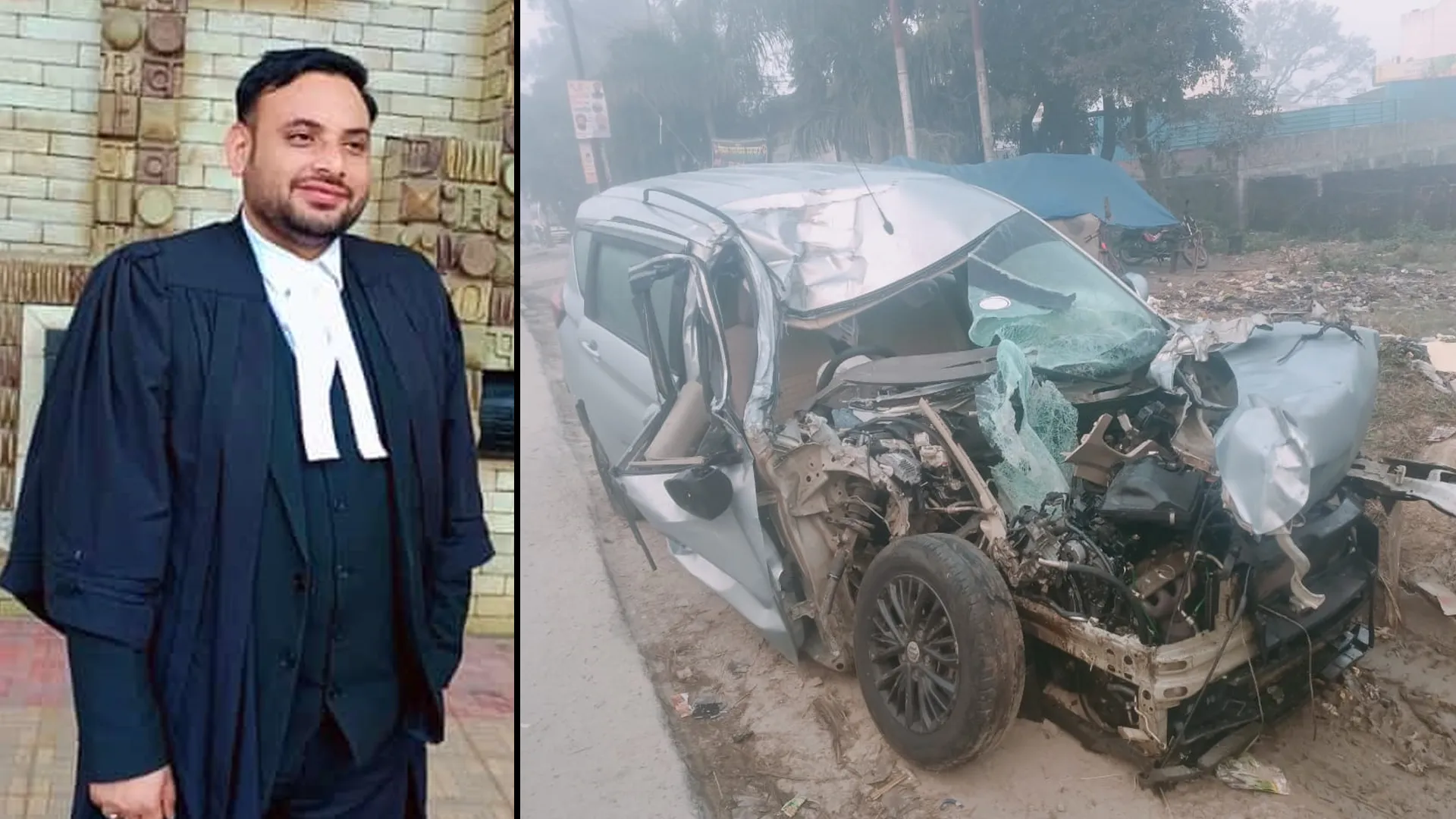 रामपुर : अलग-अलग सड़क हादसों में अधिवक्ता समेत दो की मौत