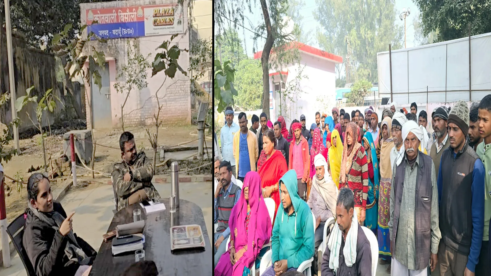 बदायूं: सैनिक के समाधि स्थल निर्माण पर फिर दो पक्ष आमने-सामने