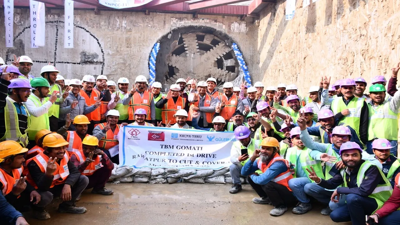 कानपुर मेट्रो के दूसरे कॉरिडोर की पहली सुरंग तैयार, रावतपुर से कॉरिडोर-2 डिपो रैंप तक बनी टनल