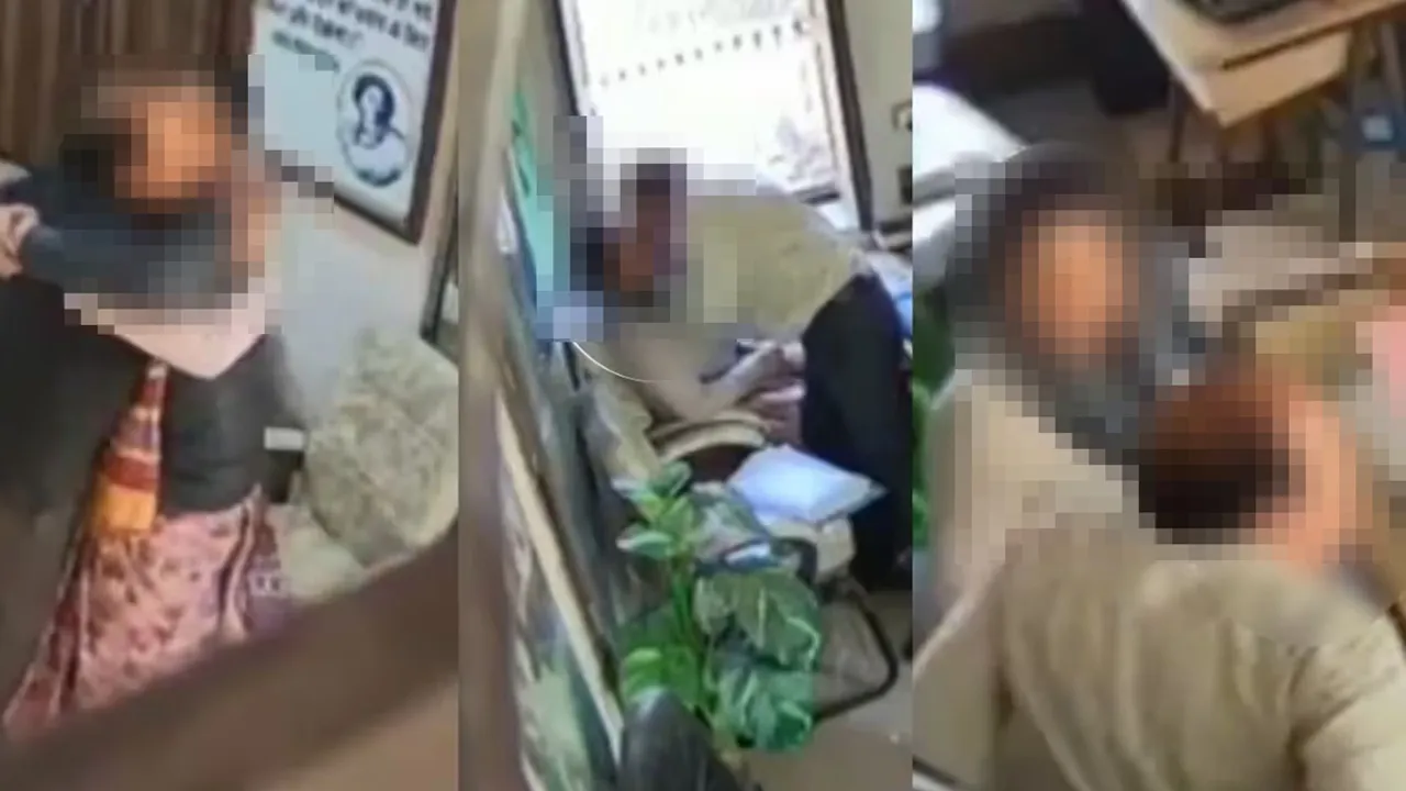 Video: स्कूल में महिला और पुरुष शिक्षक कर रहे थे गंदी बात, CCTV में कैद हुई करतूत, जानिये क्या हुई कार्रवाई