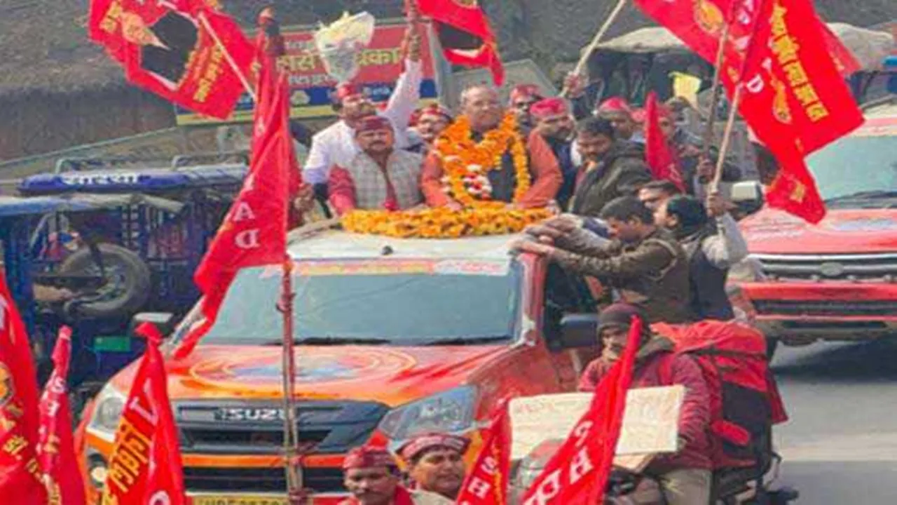 बहराइच: मंत्री संजय निषाद ने की मुलायम सिंह की तारीफ, कहा- भाजपा में शकुनि की भूमिका निभा रहे हैं कुछ नेता