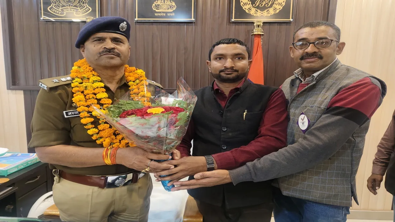 चित्रकूट: एसपी अरुण कुमार सिंह को मिलेगा राष्ट्रपति पदक, पुलिस विभाग में खुशी का माहौल 
