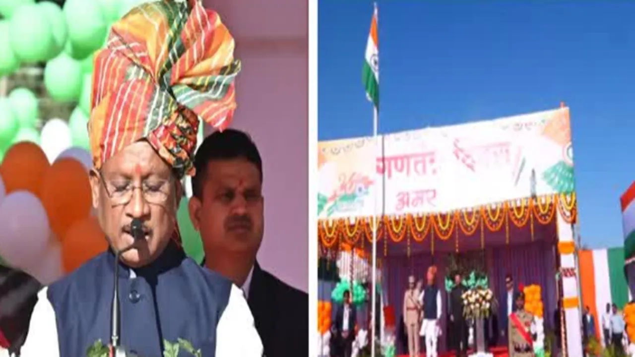 गणतंत्र दिवस पर बोले मुख्यमंत्री साय- अंतिम सांसे ले रहा नकस्लवाद, जल्द नक्सल मुक्त हो जाएगा बस्तर