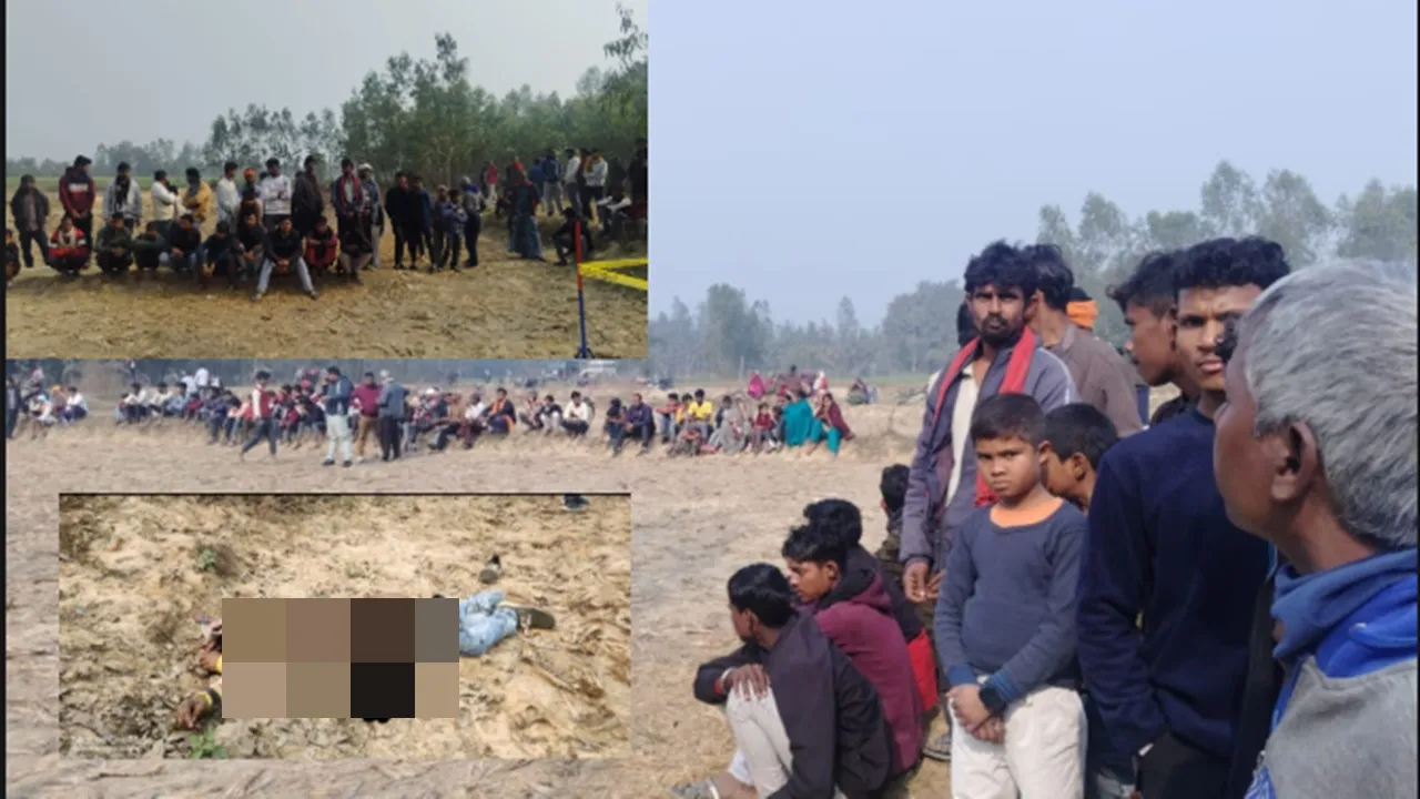 बहराइच: श्रमिक की धारदार हथियार से गोदकर नृशंस हत्या, बाग में मिला शव, परिजनों में कोहराम