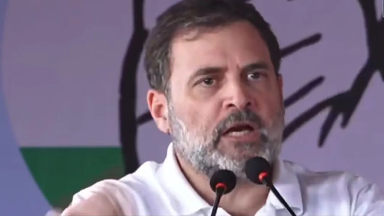 राहुल गांधी ने भाजपा-आरएसएस को बताया संविधान विरोधी, कहा- हिंदुस्तान में अडानी-अंबानी बेचते हैं चीन का माल