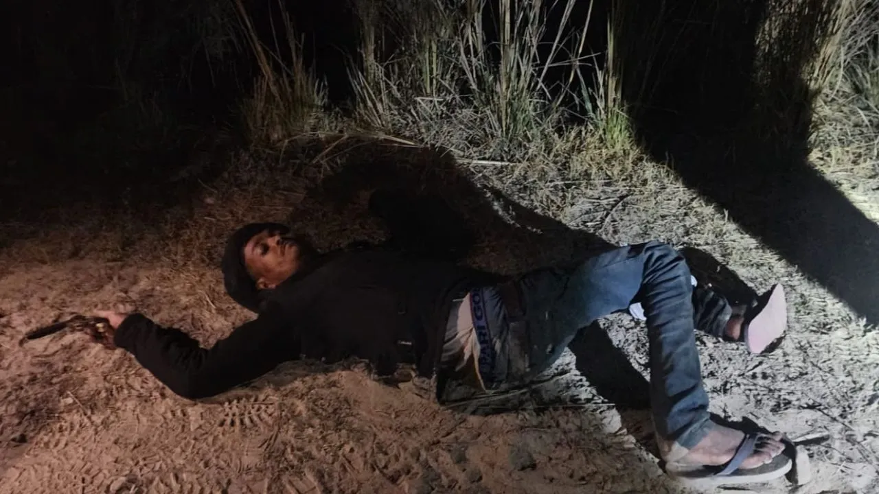 कानपुर के महाराजपुर में पुलिस की गोतस्कर से हुई मुठभेड़, पैर में लगी गोली, गिरफ्तार: आरोपित के फायरिंग करने से बाल-बाल बचे दारोगा