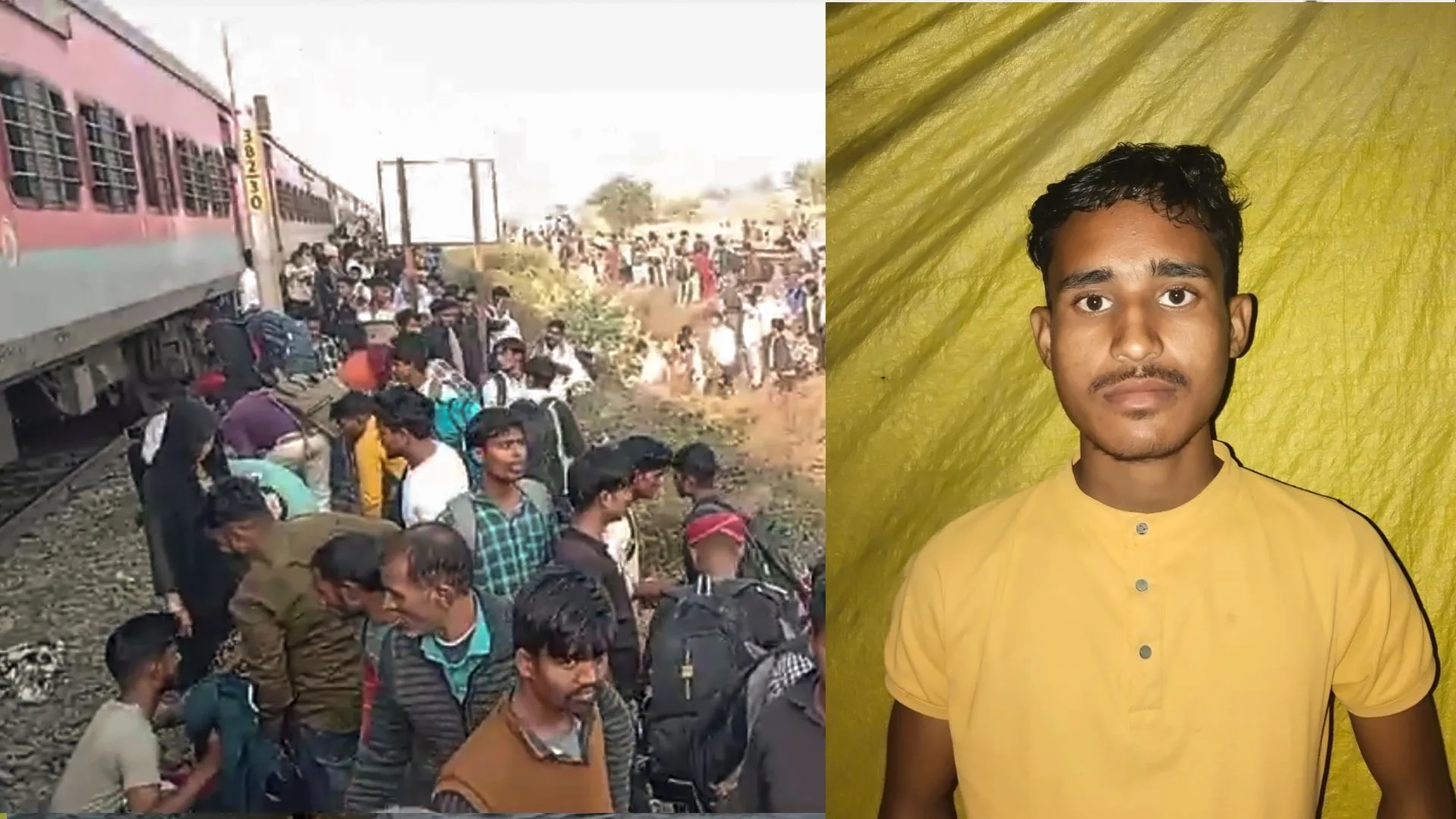 जलगांव ट्रेन हादसा: पहली बार ट्रेन में सवार हुआ था गोंडा का नसरुद्दीन, अफवाह ने ले ली जान