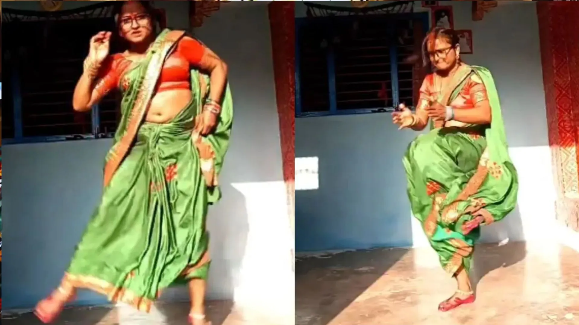 Video: ऐसा डांस स्टेप्स आपने आज तक नहीं देखा होगा! भाभी ने सोशल मीडिया पर लगाई आग