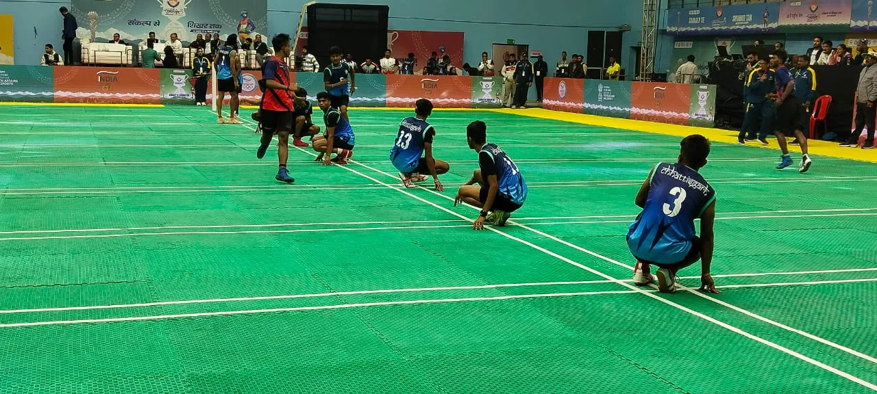 राष्ट्रीय खेल: खो-खो के लीग मैच समाप्त, अब होंगे सेमीफाइनल