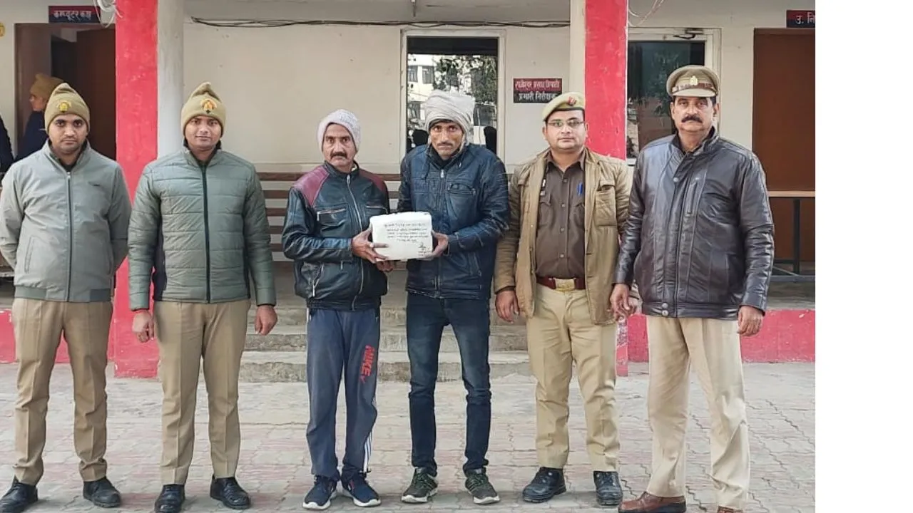 उन्नाव में STF व अचलगंज पुलिस ने 30 लाख की चरस के साथ दो को किया गिरफ्तार: पहले भी जेल जा चुके आरोपी