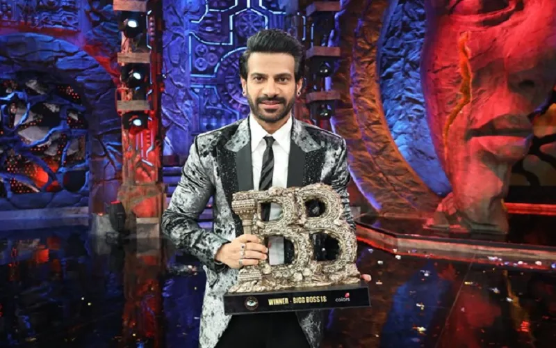 Bigg Boss 18 : करण वीर मेहरा बने बिग बॉस 18 के विजेता, चमचमाती ट्रॉफी के साथ 50 लाख की प्राइज मनी जीती