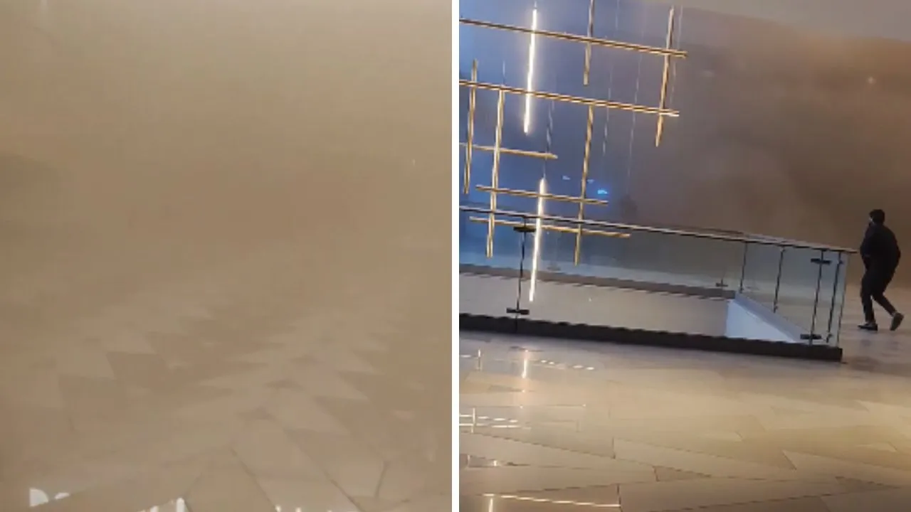 Kanpur के रेव थ्री मॉल में लगी भीषण आग, लोगों में मची अफरा-तफरी, यहां देखें- PHOTOS