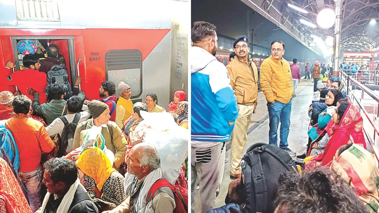 भगदड़ के बावजूद श्रद्धालुओं का उत्साह रहा बरकरार, भीड़ के चलते कानपुर सेंट्रल पर अतिरिक्त सुरक्षा के इंतजाम 